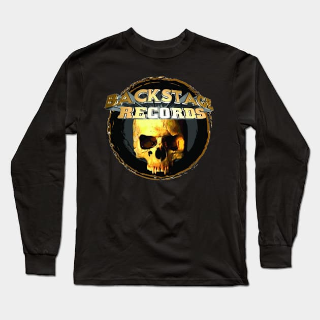 Backstage Records Long Sleeve T-Shirt by TheDamned